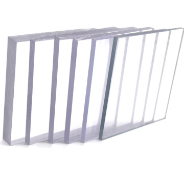 Clear PC Roofing Plank Plastics Panel Solid Flat Polycarbonate Sheet